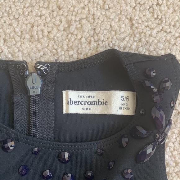 Abercrombie Black Tulle hi-low dress - Picture 4 of 4